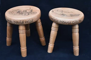 Handmade children's stools