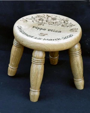 Handmade child's stool
